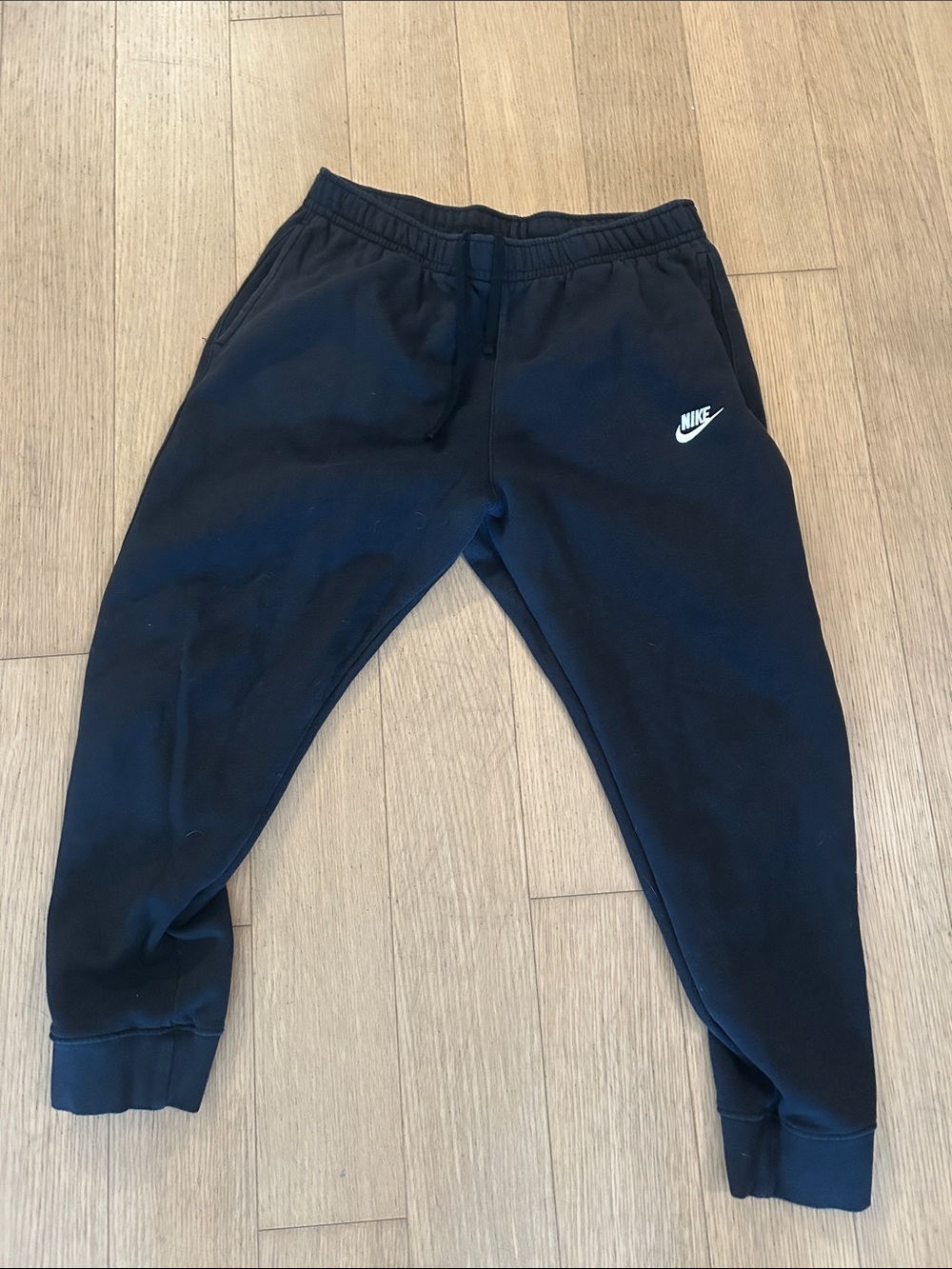 Nike Men’s  Black Logo Joggers